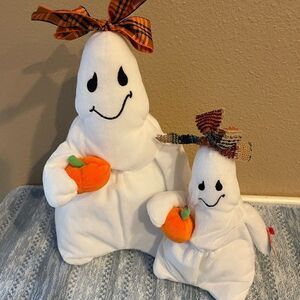 TY Goulianne 2005 Plush and 2006 Mini Ghost Plush